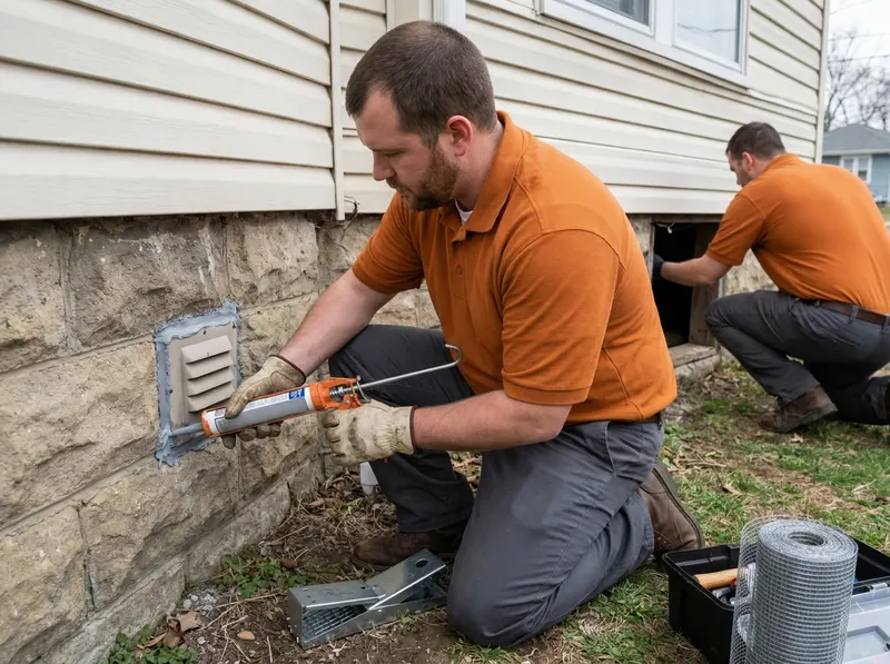 Rodent Exclusion & Mechanical Trapping in Xenia, OH